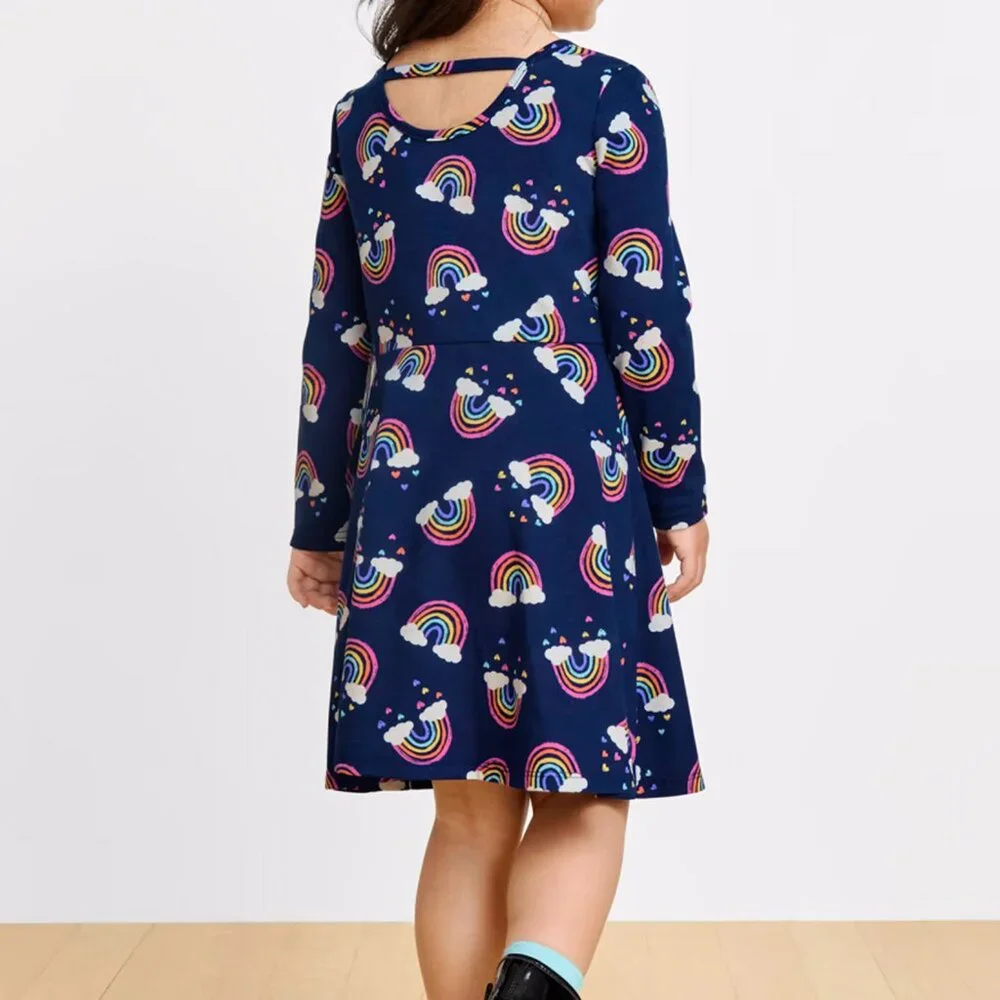 The Children's Place rainbow dress 3T